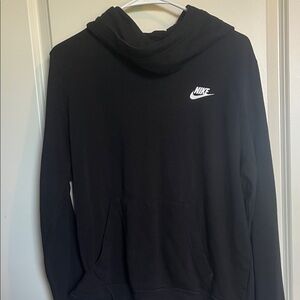 Nike Black Pullover with White Logo